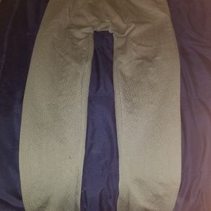 Army green leggings